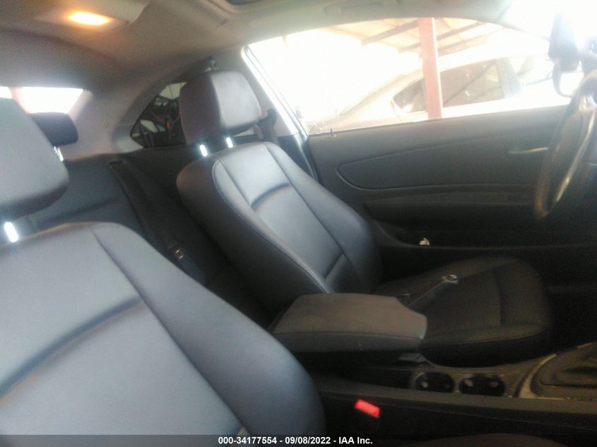 2013 BMW 1 SERIES 128I WBAUP9C5XDVS94649