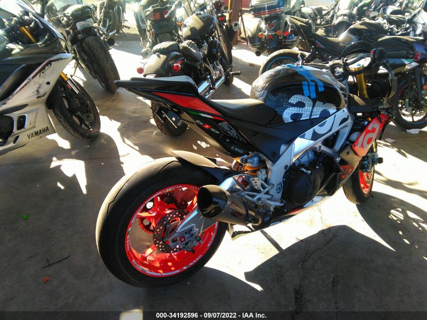 2018 APRILIA TUONO V4 1100 RR ZD4KGUA02JS000554
