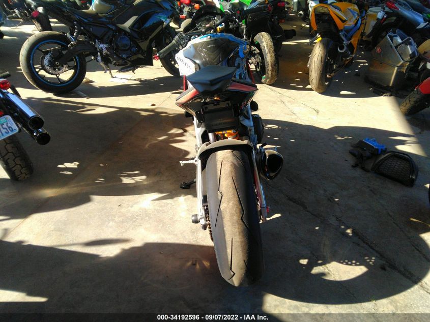 2018 APRILIA TUONO V4 1100 RR ZD4KGUA02JS000554