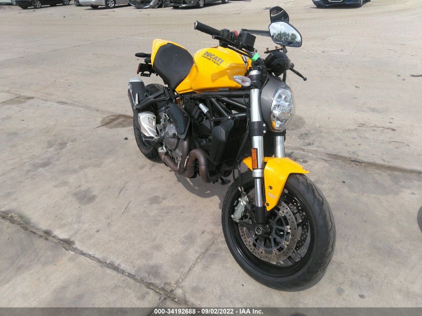 2018 DUCATI MONSTER 821 - ZDMMACLS7JB002979