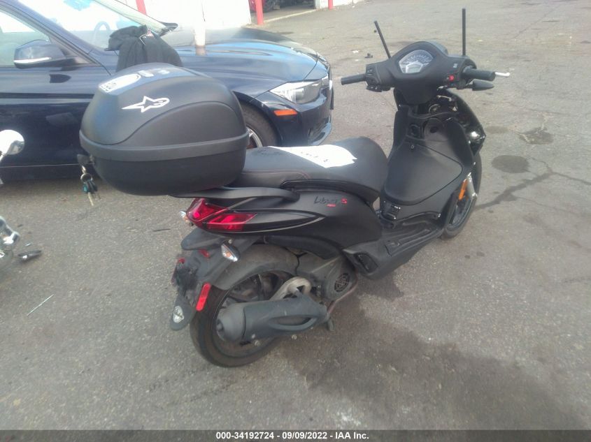 2021 PIAGGIO LIBERTY ZAPM898G6M7002637