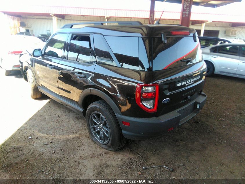 2021 FORD BRONCO SPORT BIG BEND 3FMCR9B6XMRB21967