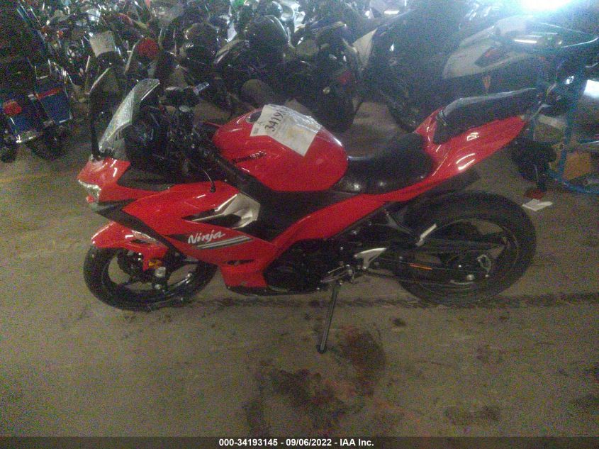 2021 KAWASAKI EX400 JKAEXKH17MDAC0330