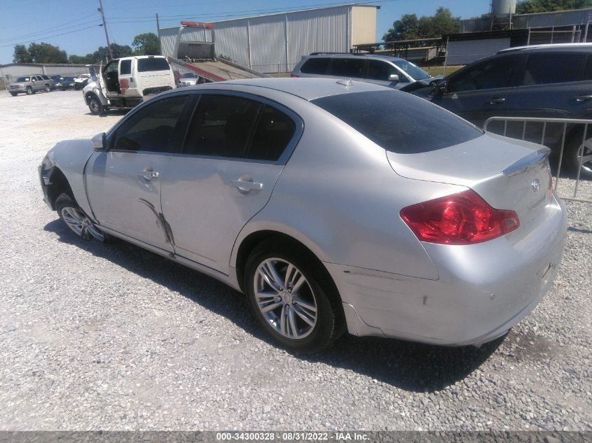 2013 INFINITI G37 SEDAN JOURNEY JN1CV6AP4DM725177