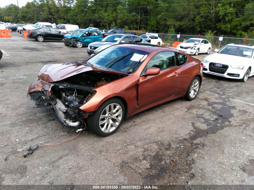 2013 HYUNDAI GENESIS COUPE 2.0T PREMIUM KMHHT6KD3DU083639