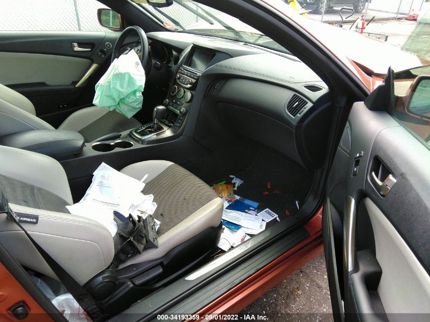2013 HYUNDAI GENESIS COUPE 2.0T PREMIUM KMHHT6KD3DU083639