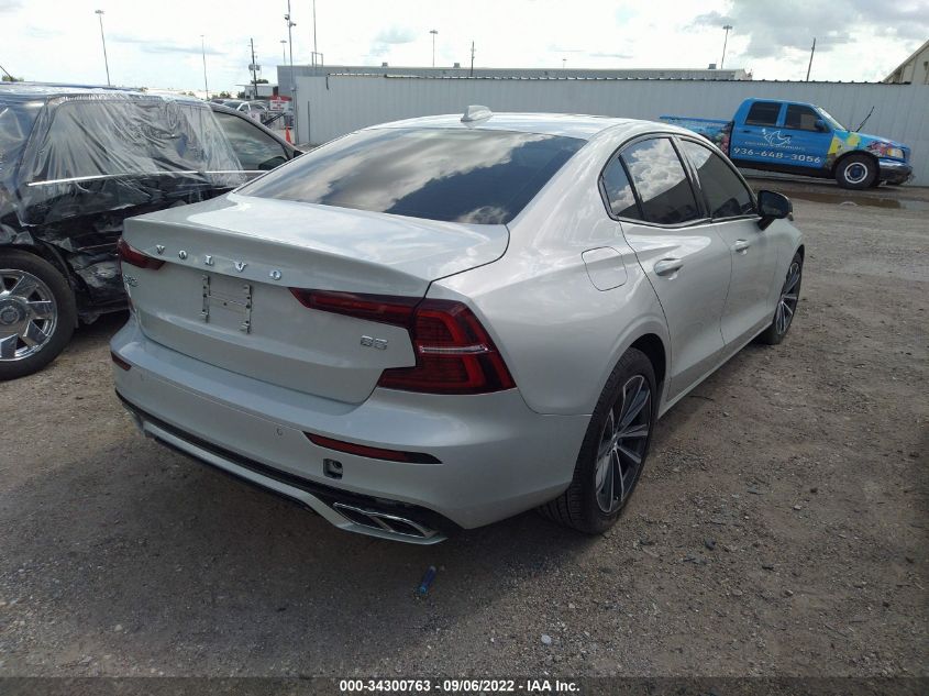 2022 VOLVO S60 MOMENTUM/INSCRIPTION 7JRL12FZXNG154310