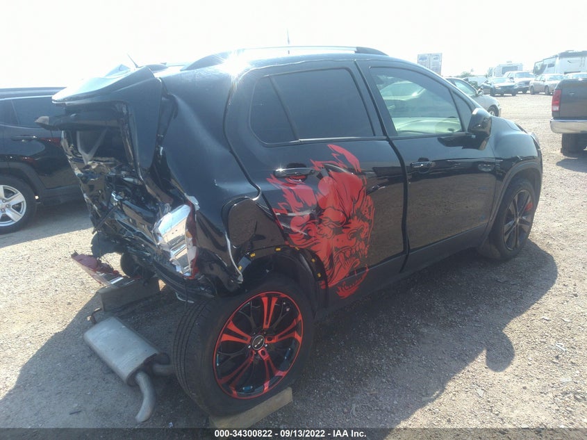 VIN KL7CJLSB6LB326160 2020 CHEVROLET TRAX LT