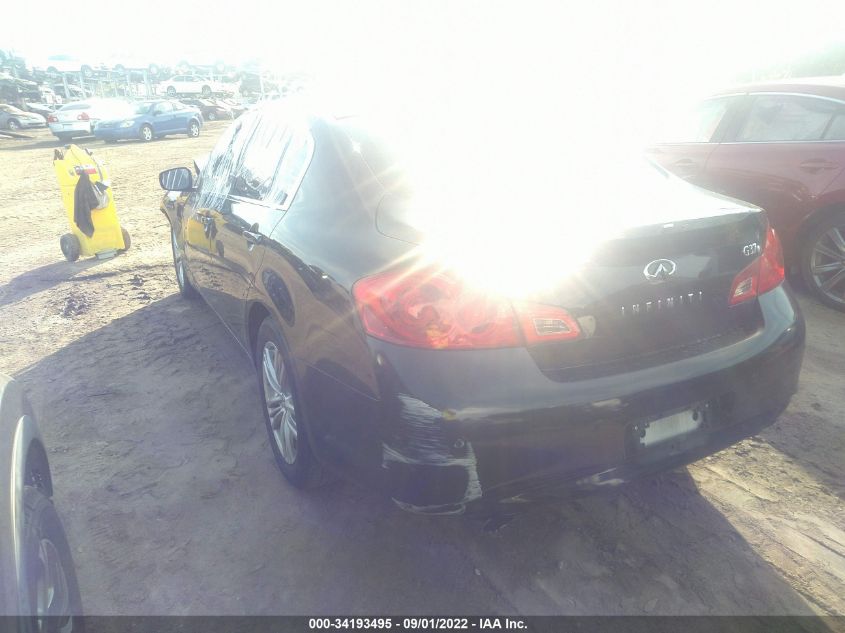 2013 INFINITI G37 SEDAN JOURNEY JN1CV6AP2DM302520