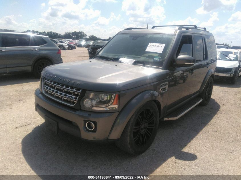 2015 LAND ROVER LR4 LUX SALAK2V63FA769210