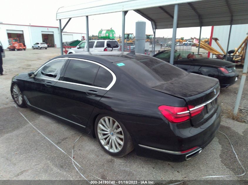 2018 BMW 7 SERIES 740I - WBA7E2C57JG741707