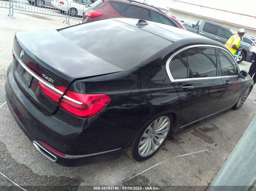 2018 BMW 7 SERIES 740I - WBA7E2C57JG741707