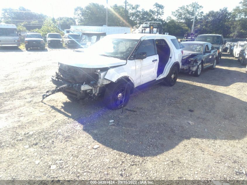 2017 FORD POLICE INTERCEPTOR 1FM5K8AR4HGD59314