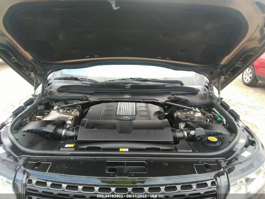 2016 LAND ROVER RANGE ROVER SUPERCHARGED SALGS3EF9GA257467