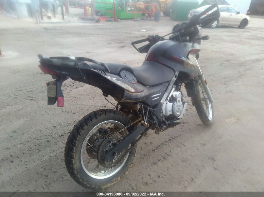 2006 BMW F650 DAKAR WB10186A96ZL45654