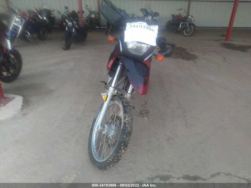 2006 BMW F650 DAKAR WB10186A96ZL45654