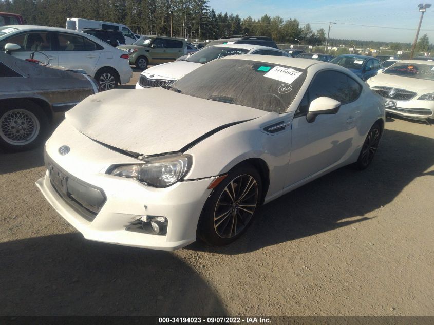 2013 SUBARU BRZ LIMITED JF1ZCAC19D1606296