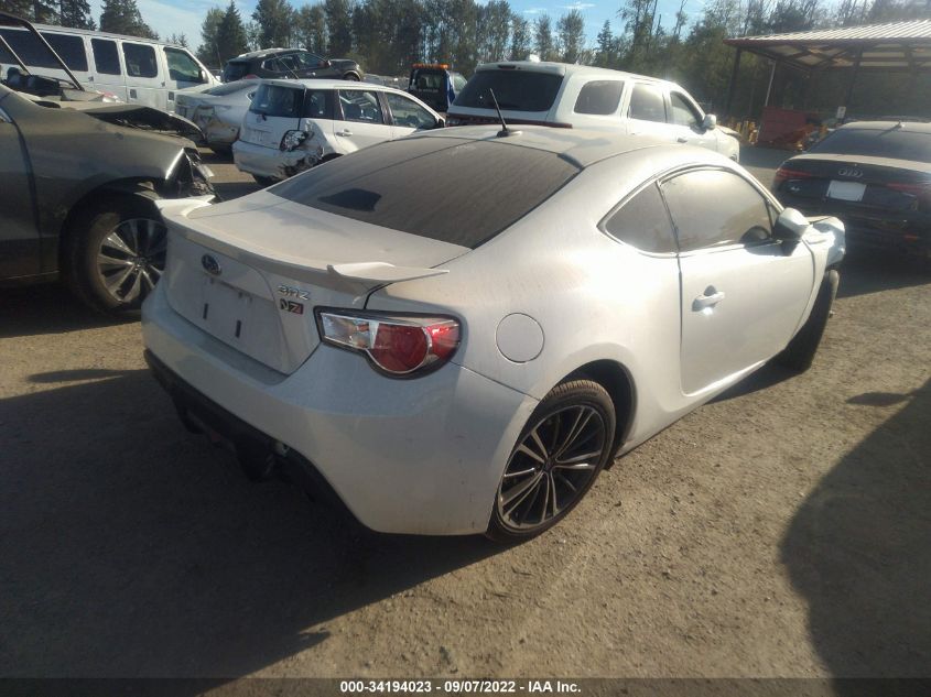 2013 SUBARU BRZ LIMITED JF1ZCAC19D1606296