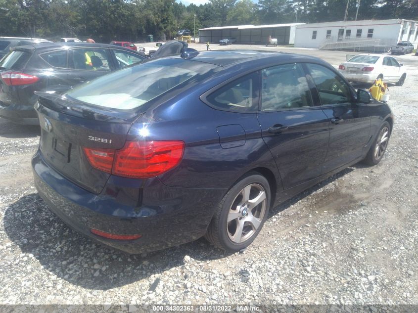 2014 BMW 3 SERIES GRAN TURISMO 328I XDRIVE WBA3X5C58ED557409