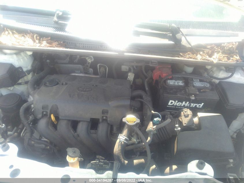 2013 TOYOTA YARIS LE JTDKTUD34DD543040