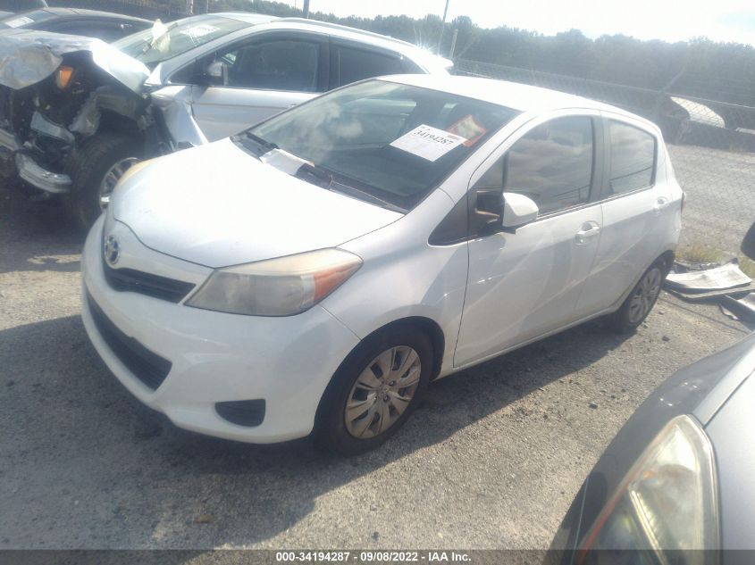 2013 TOYOTA YARIS LE JTDKTUD34DD543040
