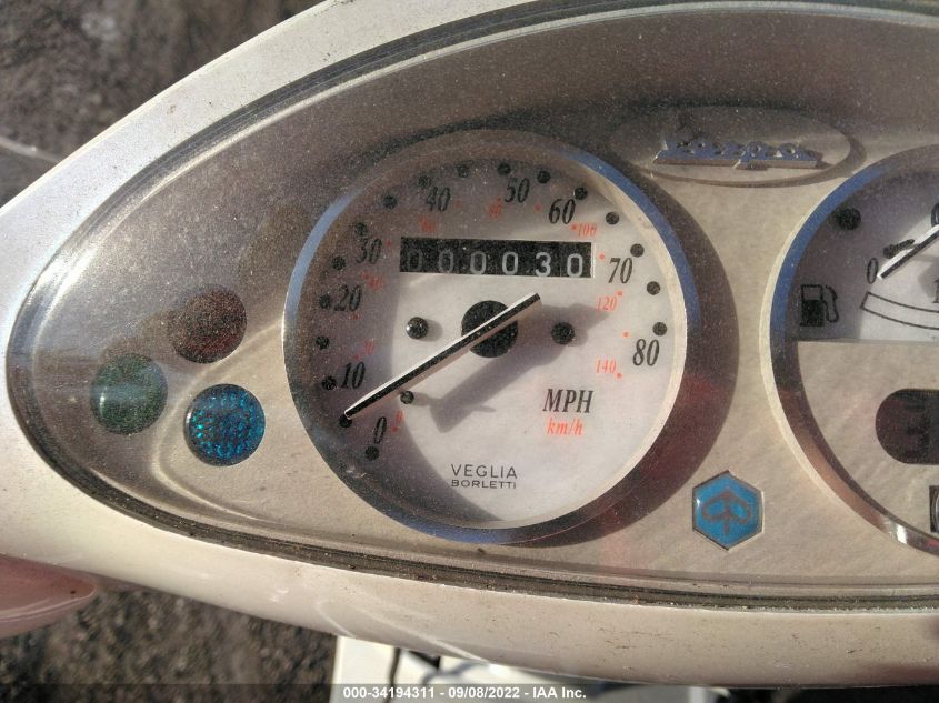 2003 VESPA M198F ZAPM198F335007817