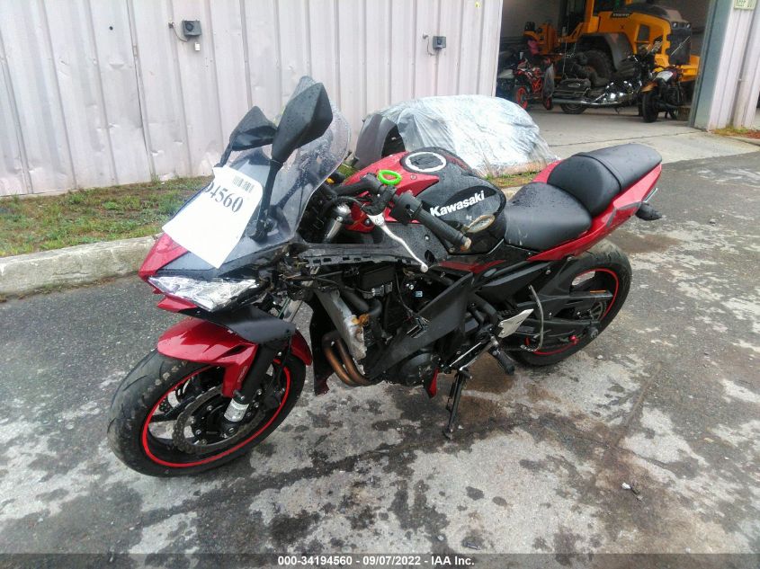 2021 KAWASAKI EX650 M ML5EXEM14MDA28588
