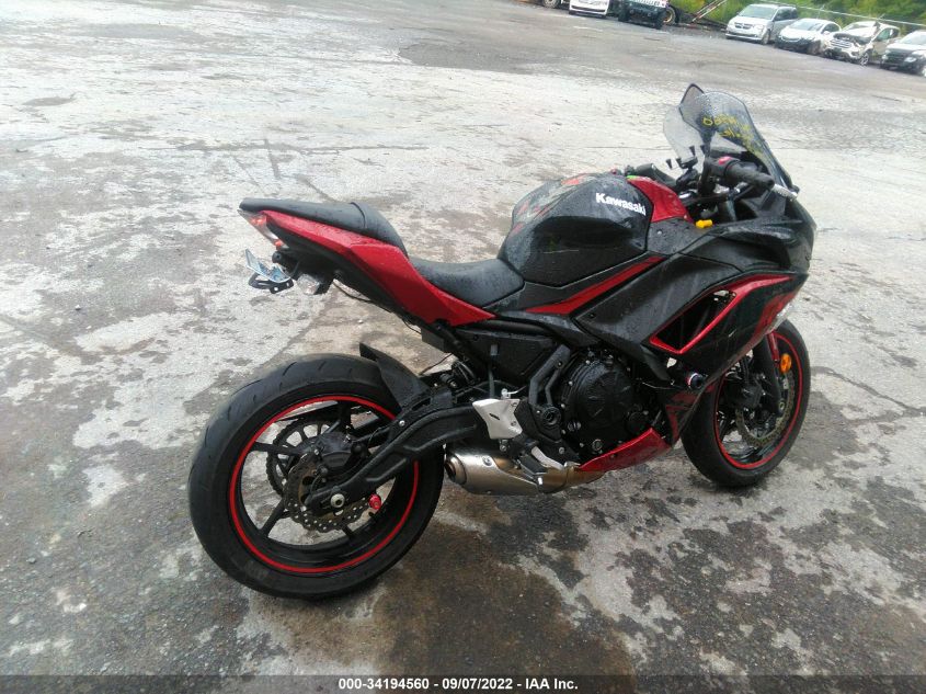 2021 KAWASAKI EX650 M ML5EXEM14MDA28588