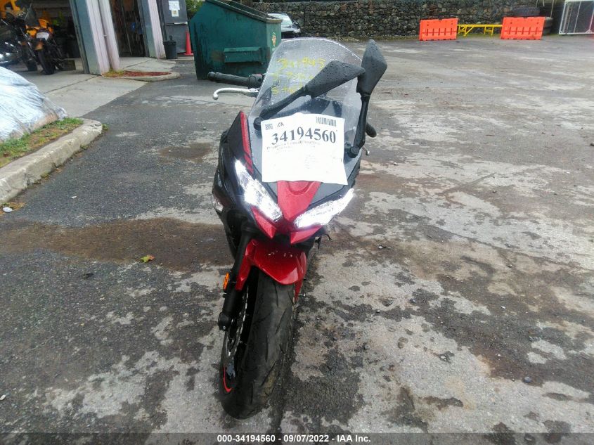 2021 KAWASAKI EX650 M ML5EXEM14MDA28588