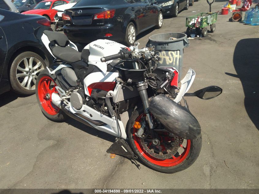 2021 DUCATI PANIGALE V2 ZDMHAATW7MB004342