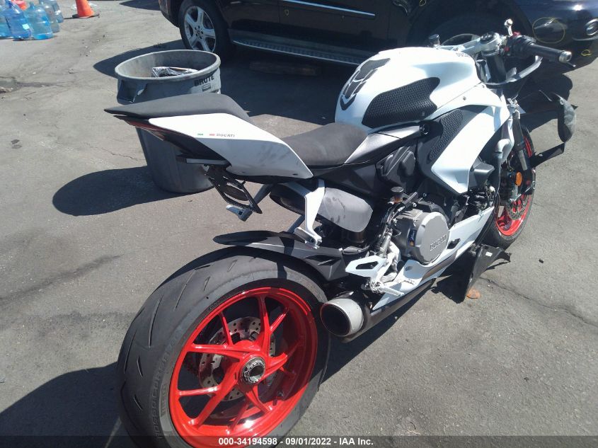 2021 DUCATI PANIGALE V2 ZDMHAATW7MB004342