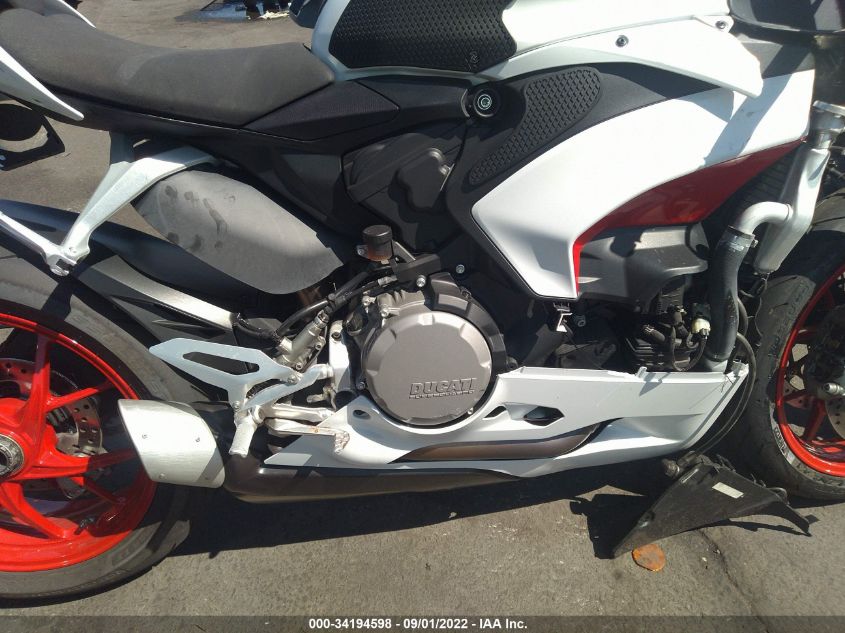 2021 DUCATI PANIGALE V2 ZDMHAATW7MB004342