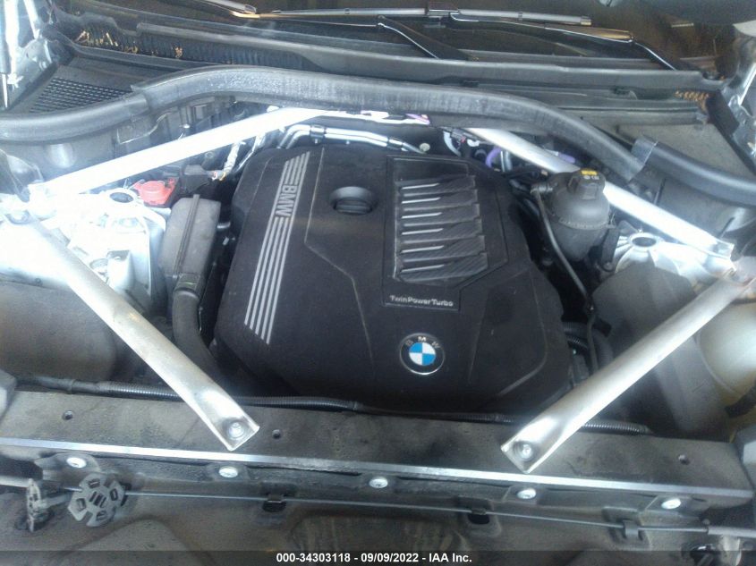 2021 BMW X6 XDRIVE40I 5UXCY6C09M9D74677