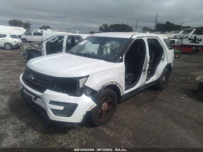 2016 FORD UTILITY POLICE 1FM5K8AR3GGC42354
