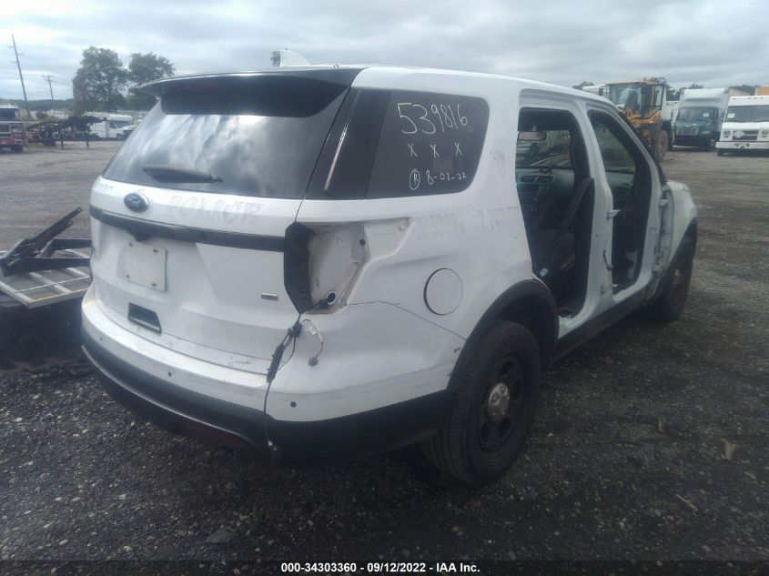 2016 FORD UTILITY POLICE 1FM5K8AR3GGC42354