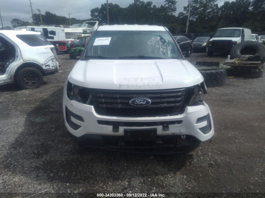 2016 FORD UTILITY POLICE 1FM5K8AR3GGC42354