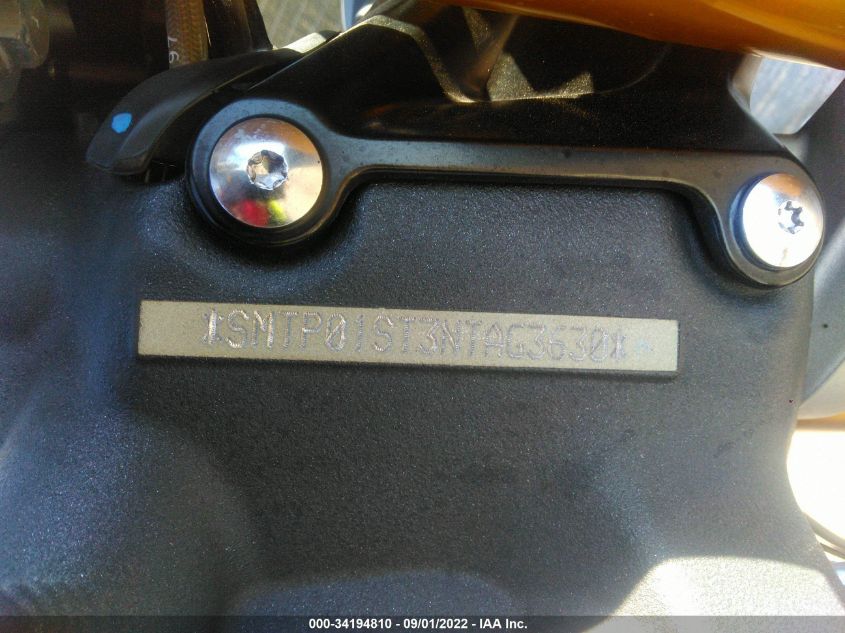 2022 TRIUMPH MOTORCYCLE SPEED TRIPLE 1200 RS SMTP01ST3NTAG3630