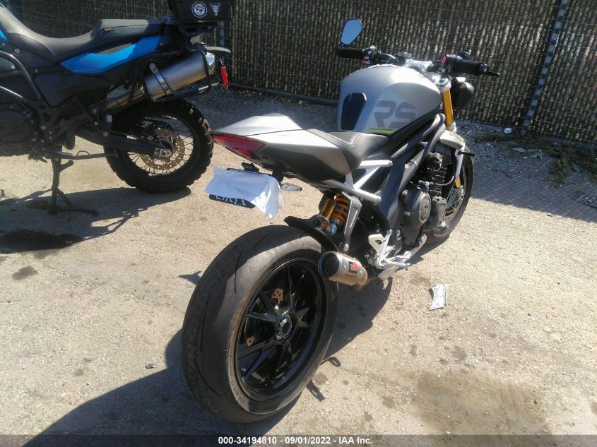 2022 TRIUMPH MOTORCYCLE SPEED TRIPLE 1200 RS SMTP01ST3NTAG3630
