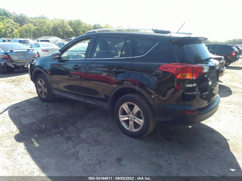 VIN 2T3RFREV3DW084556 2013 TOYOTA RAV4 no.3