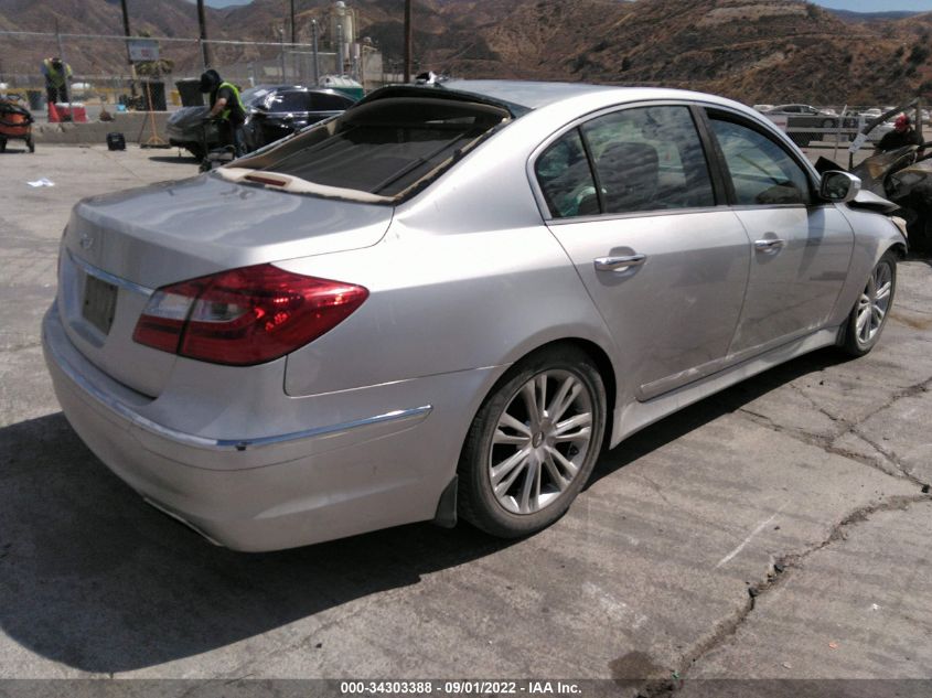 2013 HYUNDAI GENESIS 3.8L KMHGC4DD1DU229422