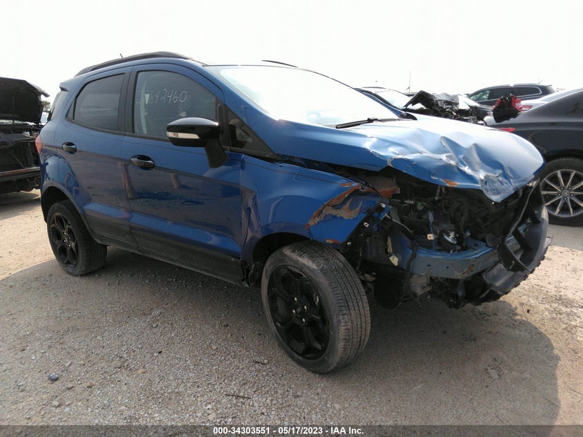VIN MAJ6S3JL6MC397805 2021 FORD ECOSPORT SES