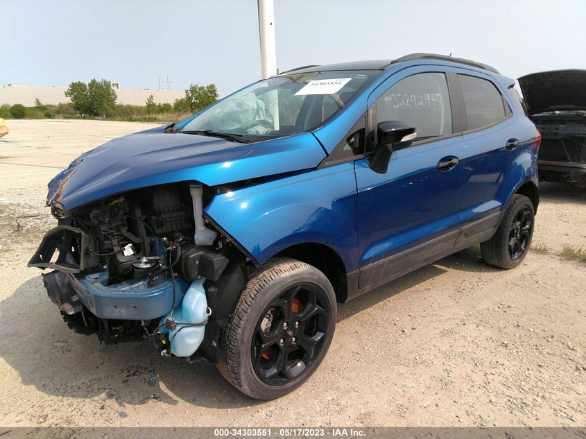 VIN MAJ6S3JL6MC397805 2021 FORD ECOSPORT SES