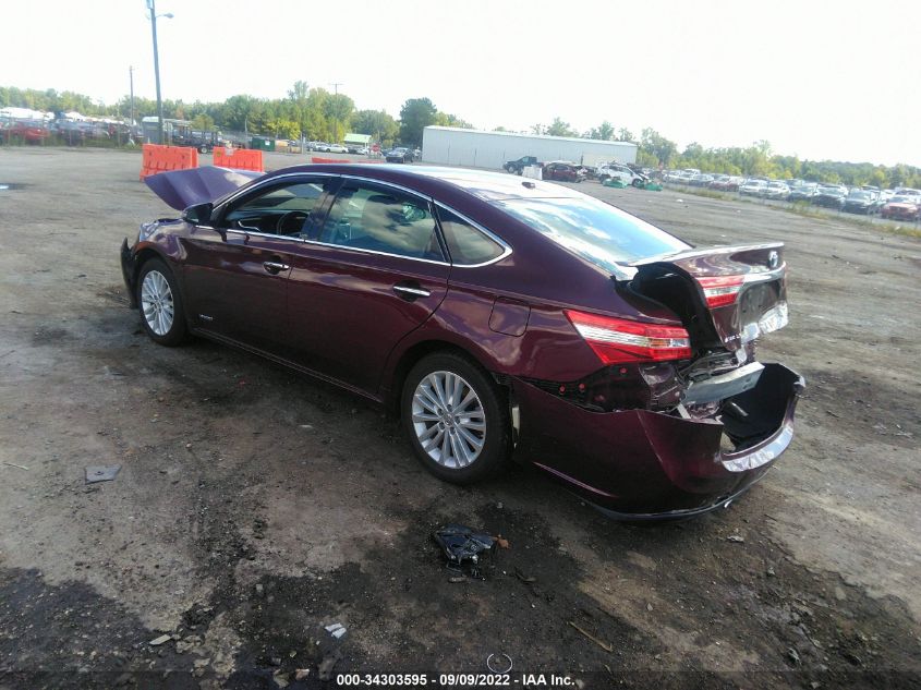 2014 TOYOTA AVALON HYBRID XLE TOURING 4T1BD1EBXEU030034