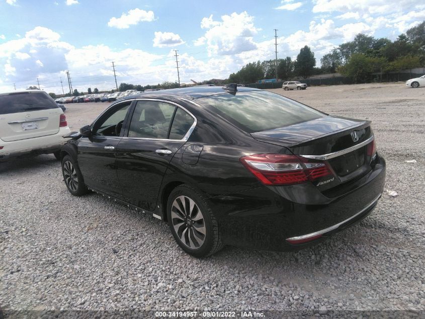 2017 HONDA ACCORD HYBRID TOURING JHMCR6F78HC031211