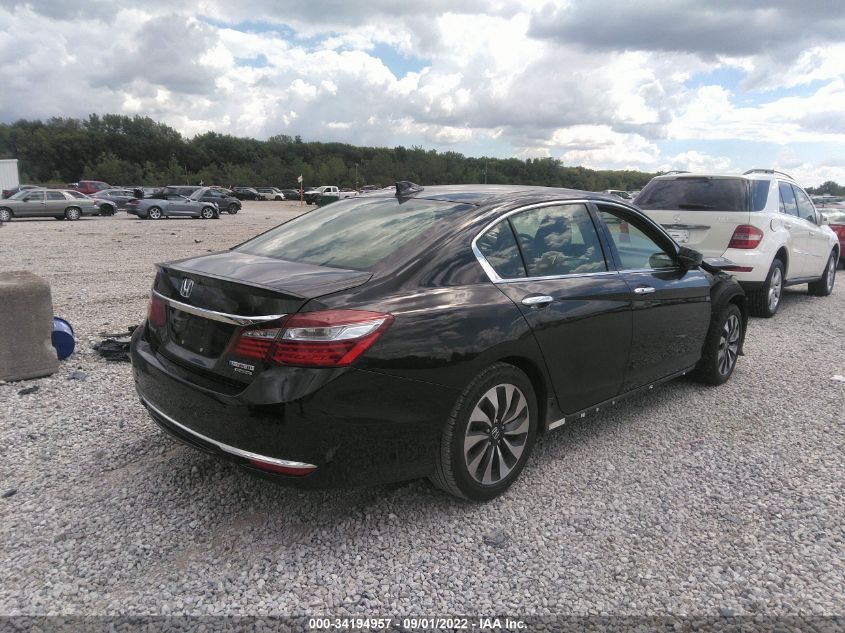 2017 HONDA ACCORD HYBRID TOURING JHMCR6F78HC031211