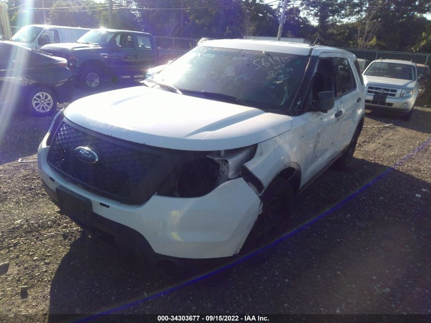 2015 FORD UTILITY POLICE 1FM5K8AT6FGC09049