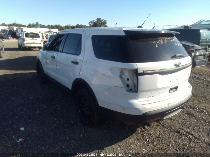 2015 FORD UTILITY POLICE 1FM5K8AT6FGC09049