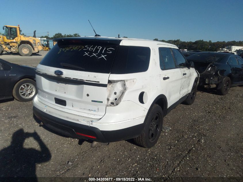 2015 FORD UTILITY POLICE 1FM5K8AT6FGC09049