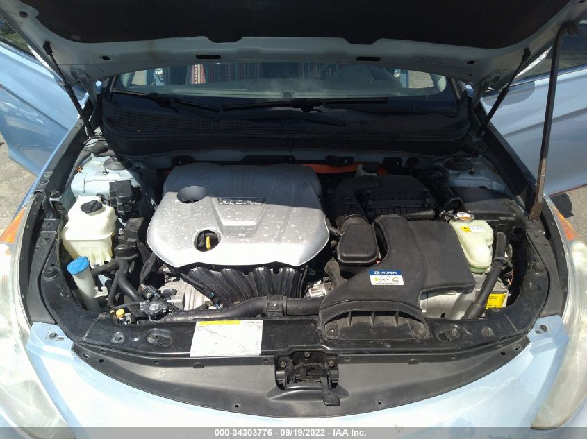 2013 HYUNDAI SONATA HYBRID KMHEC4A47DA051304