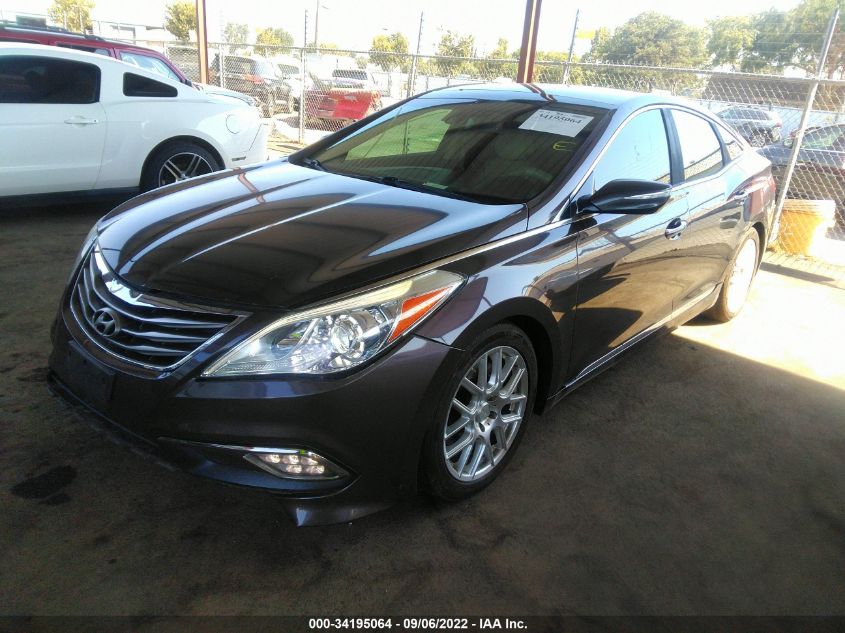 2015 HYUNDAI AZERA LIMITED KMHFH4JG9FA475361